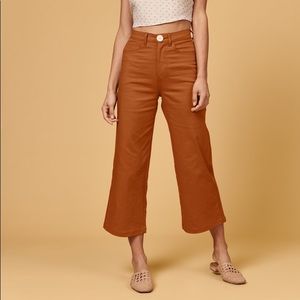 Whimsy & Row flora pant, orange